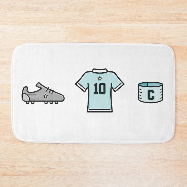 Item preview, Football boot, blue t-shirt and colored captain's armband designed and sold by Sargatal.