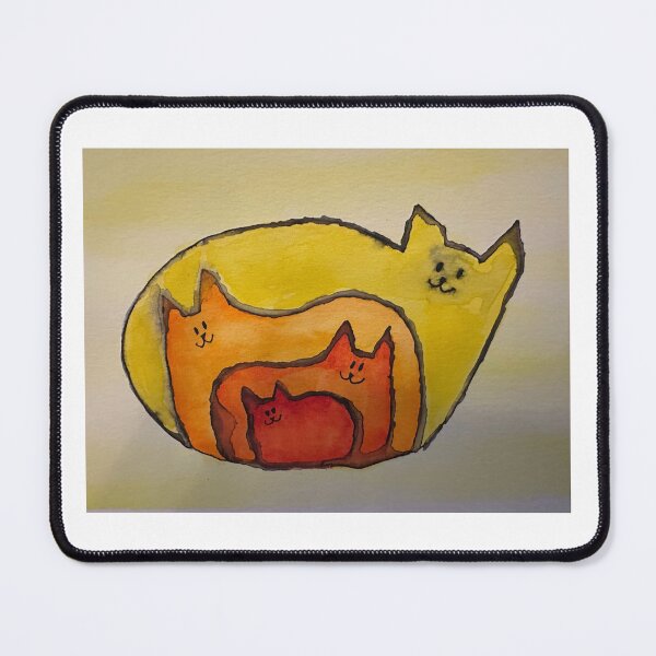 Item preview, Warm cats designed and sold by MyFavoriteFox.