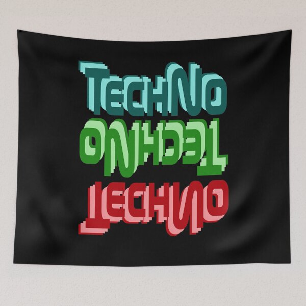 Item preview, Techno futuristic edm text design designed and sold by Michael Stewart.