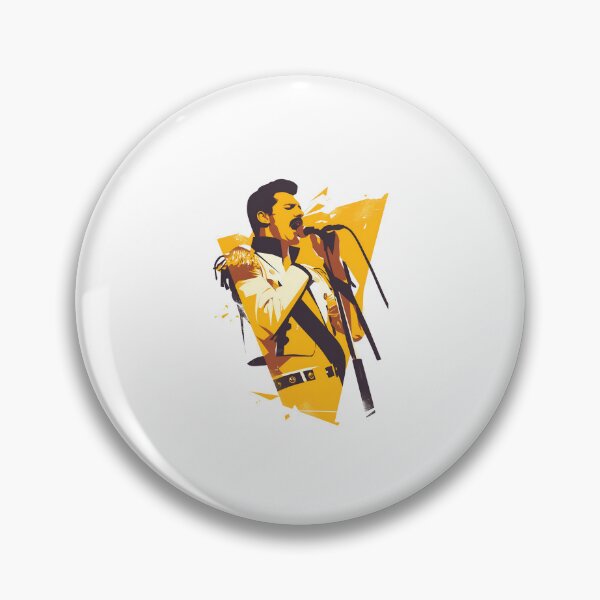 Item preview, Iconic Vocalist - Yellow Backdrop - Rock Music designed and sold by Fenay Designs.