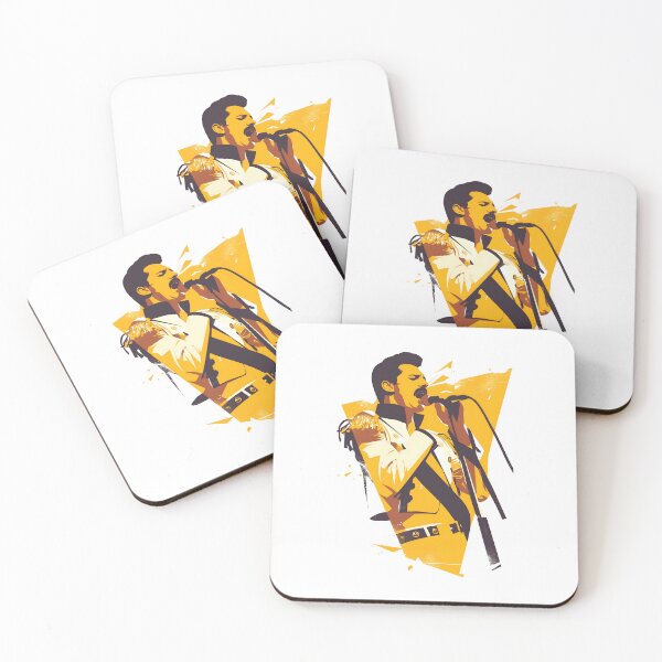 Item preview, Iconic Vocalist - Yellow Backdrop - Rock Music designed and sold by Fenay Designs.