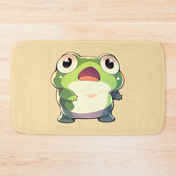 Item preview, Cute Kawaii Funny Froggy Frog with a Big Mouth  designed and sold by CozyKawaiiArt.