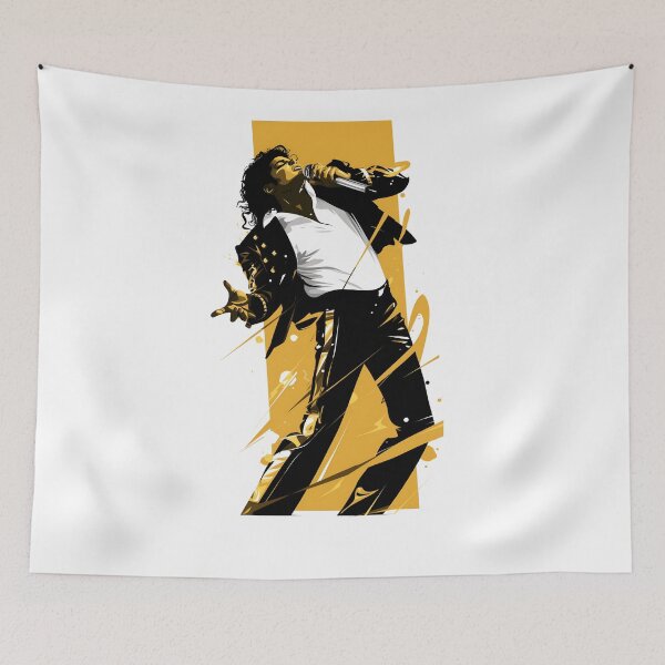 Item preview, Pop King - Yellow Backdrop - Pop Music designed and sold by Fenay Designs.