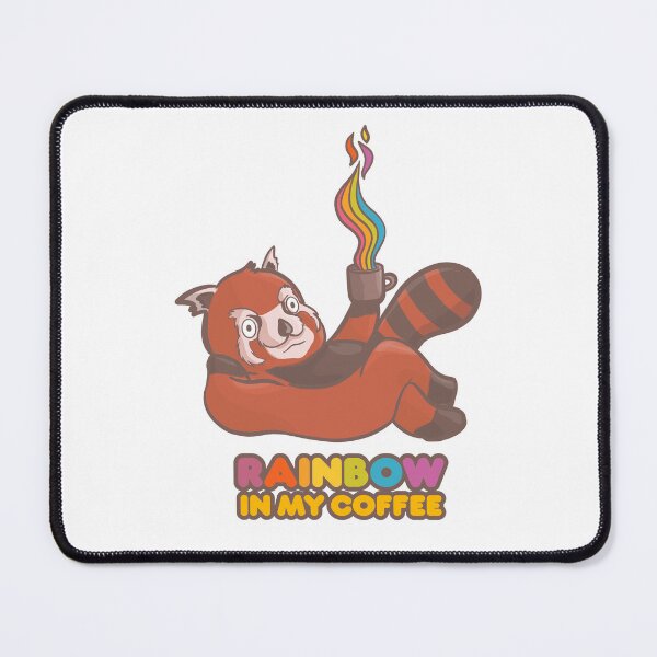 Item preview, Rainbow in My Coffee designed and sold by cgcreation.