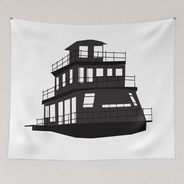Item preview, ASIAN HOUSE BOAT TROPICAL NATURE HUNTER designed and sold by HAIFAHARIS.