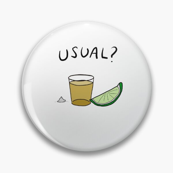 Item preview, Usual tequila slammer designed and sold by AnnieForeman.