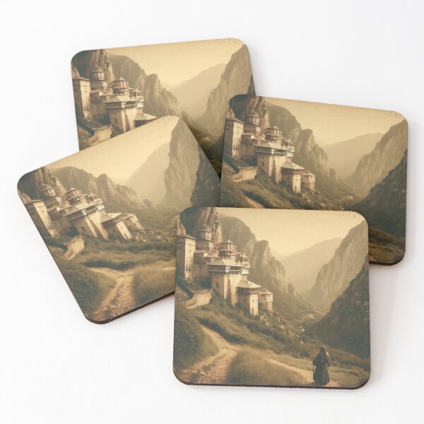 Item preview, Solitude Sojourn - The Monk Pilgrimage designed and sold by FarBeyound.