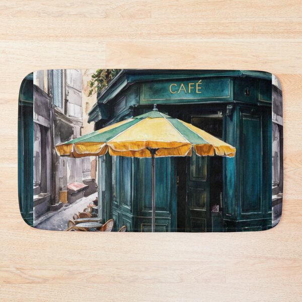Item preview, Parisian Cafe Charm | French Art Landscape Painting..By Carraann  designed and sold by CARRAANN.