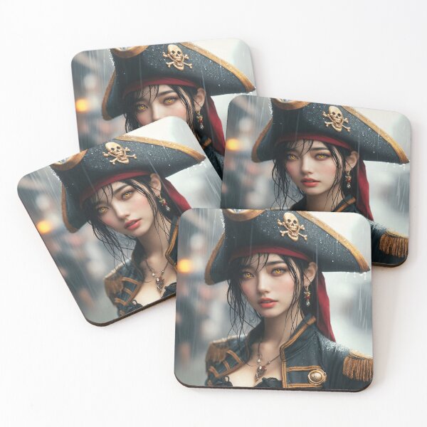 Item preview, Captain Pirate Girl  designed and sold by Becooldesing.