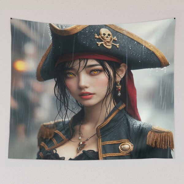 Item preview, Captain Pirate Girl  designed and sold by Becooldesing.