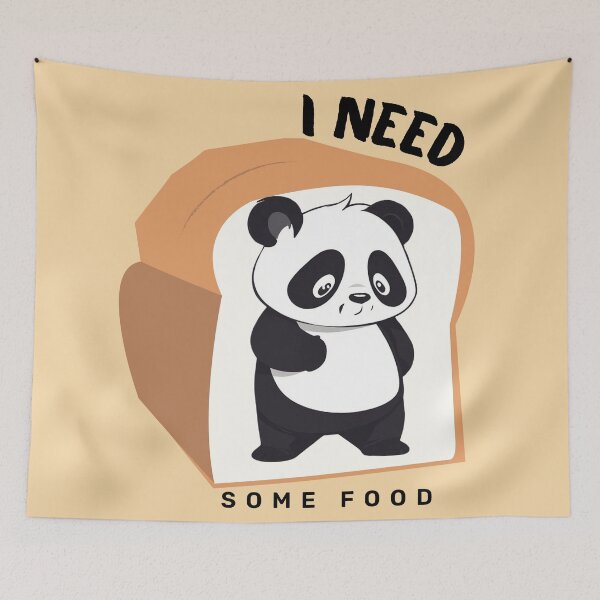 Item preview, Fat Panda hungry designed and sold by HomeRunHTTP.