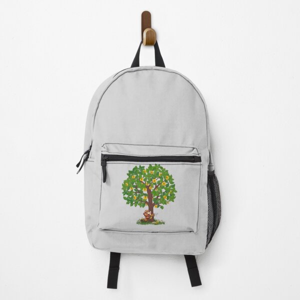Item preview, Tree of Bitcoin, is eaten by the beaver designed and sold by CryptoFunMerch.