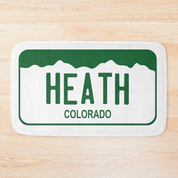 Item preview, Colorado License Plate - Heath designed and sold by rracheell.