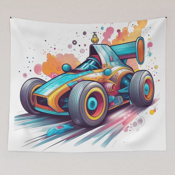 Item preview, Vehicle Extravaganza: Cartoon Cruisers Unleashed designed and sold by drawbey.