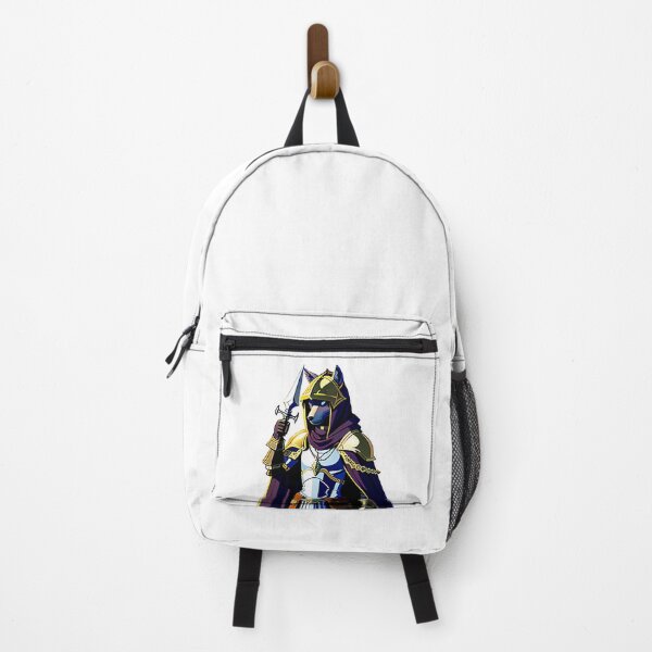 Item preview, Moonlit Crusader D20 DND Paladin Class Furry Dog designed and sold by thejoyker1986.