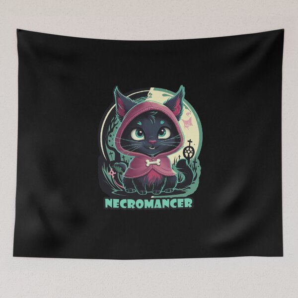 Item preview,  Cat Necromancer designed and sold by SztuKarola.