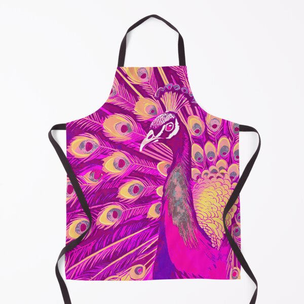 Item preview, Pastel Elegance: Pink and Yellow Peacock designed and sold by GrizzlyCollective.