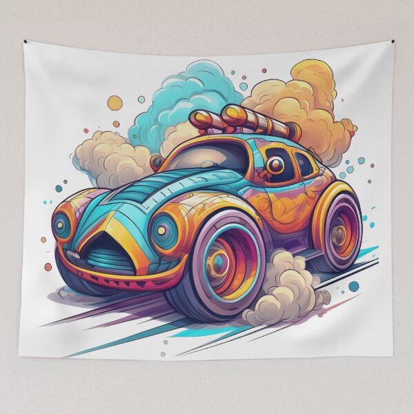 Item preview, Vehicle Extravaganza: Cartoon Cruisers Unleashed designed and sold by drawbey.