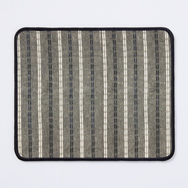 Item preview, Striped Fabric, White Stripes Creep up a Black Base,Pattern designed and sold by FINALSHOP1.