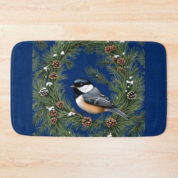 Item preview, Maine Black Capped Chickadee With Pine designed and sold by taiche.