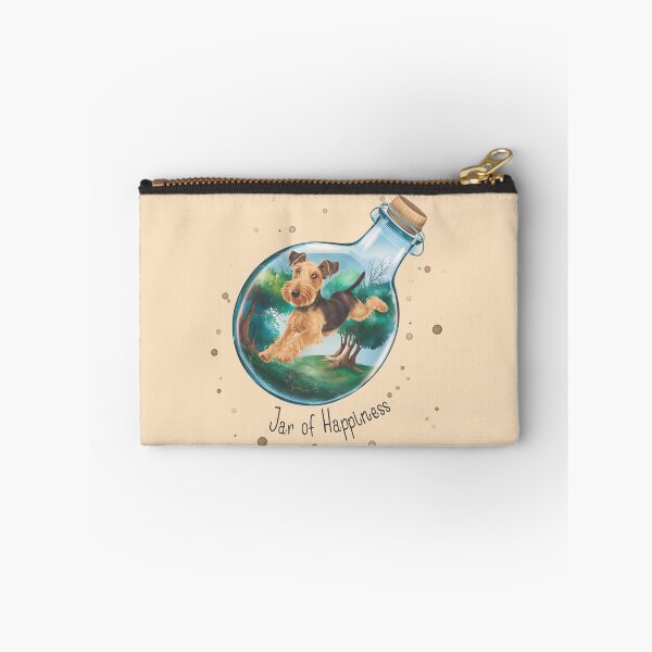 Item preview, Jar of Happiness With a Dog Terrier - Dog in a bottle designed and sold by Dog Terrier Lovers.