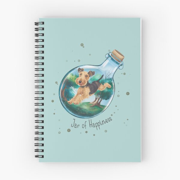Item preview, Jar of Happiness With a Dog Terrier - Dog in a bottle designed and sold by Dog Terrier Lovers.