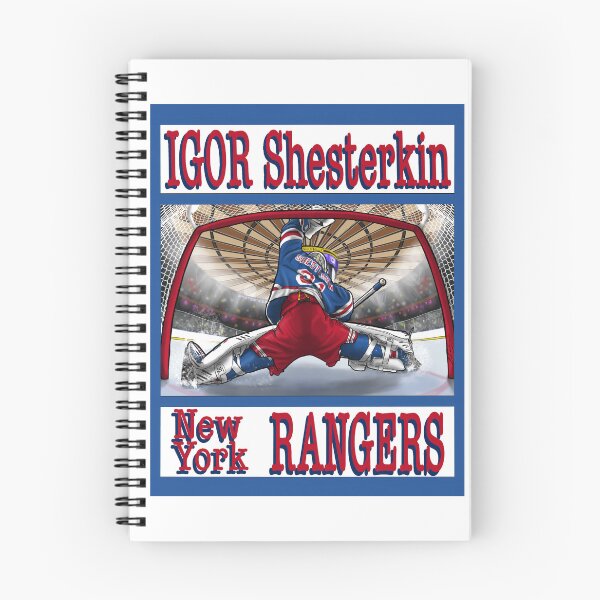 Item preview, Igor Shesterkin, Rangers de Nueva York. Madison Square Garden designed and sold by elenuela.