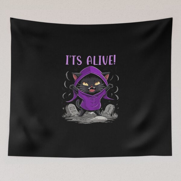 Item preview, Cat Necromancer designed and sold by SztuKarola.