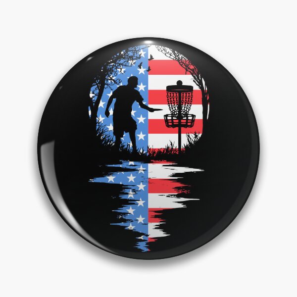 Item preview, 4th Of July Disc Golf Dad USA Flag Sunset Funny Father's Day designed and sold by GrandeDuc.