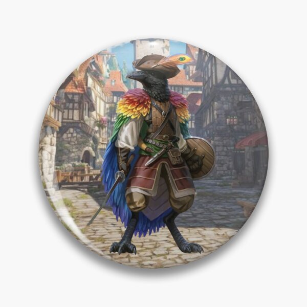 Item preview, Medieval Kenku designed and sold by Designjeen.