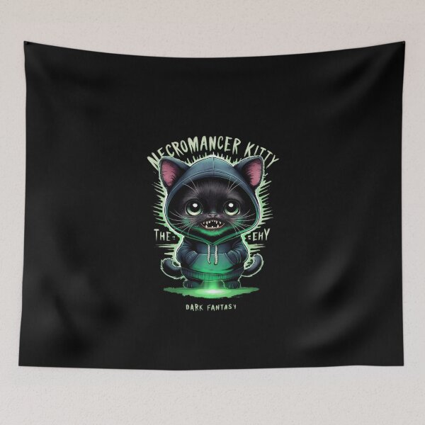 Item preview, Cat Necromancer designed and sold by SztuKarola.