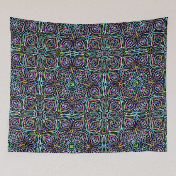 Item preview, shiny wavy symmetrical pattern designed and sold by chambergambit.