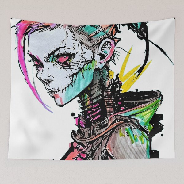 Item preview, Lady Skull designed and sold by THEmenaceART.