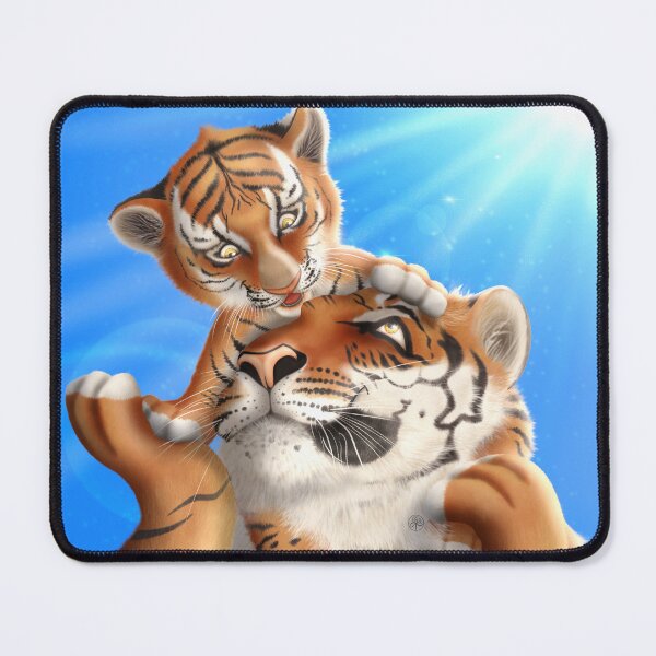 Item preview, Tiger and his cub designed and sold by Iris Créa.