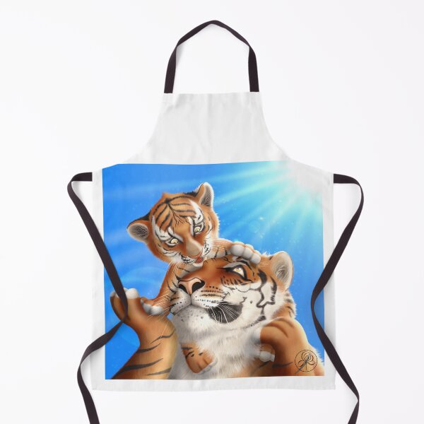Item preview, Tiger and his cub designed and sold by Iris Créa.