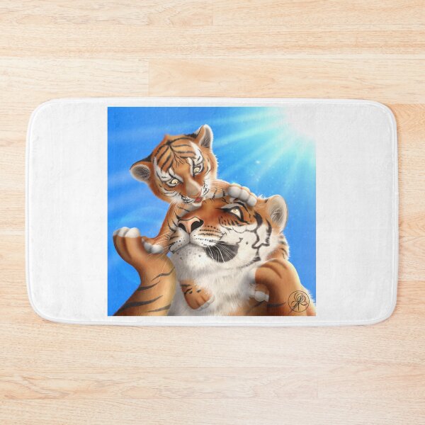 Item preview, Tiger and his cub designed and sold by Iris Créa.