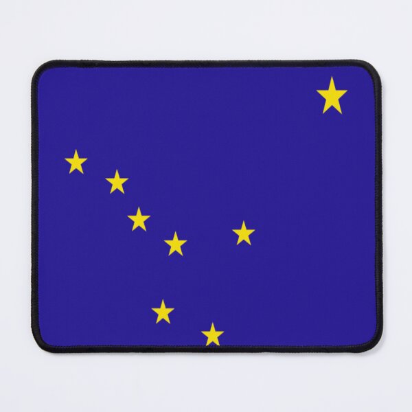 Item preview, Alaska State flag on the northwest coast in USA designed and sold by Peter Etchells.