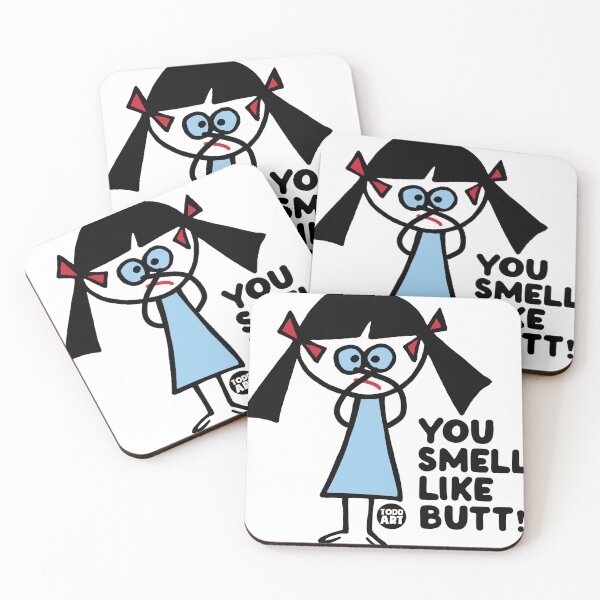 Item preview, TW YOU SMELL LIKE BUTT designed and sold by TODD GOLDMAN.