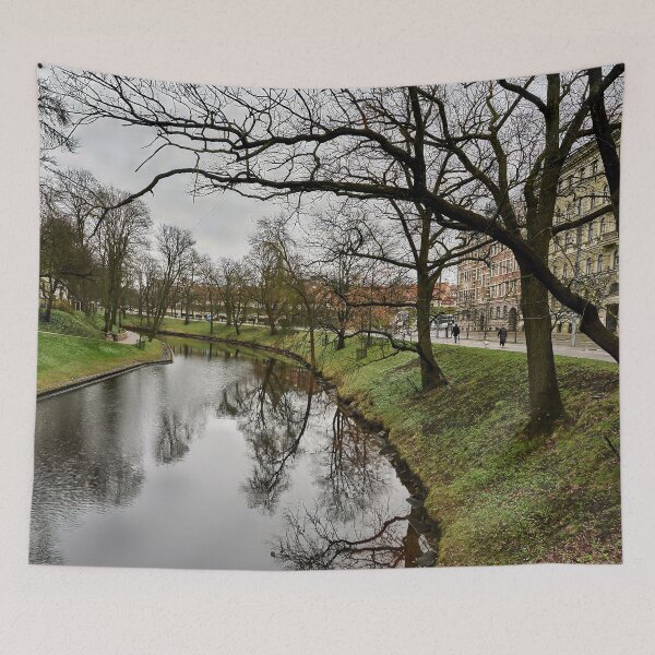 Item preview, By the canal. Riga 2024 designed and sold by Jouko Lehto Photography.