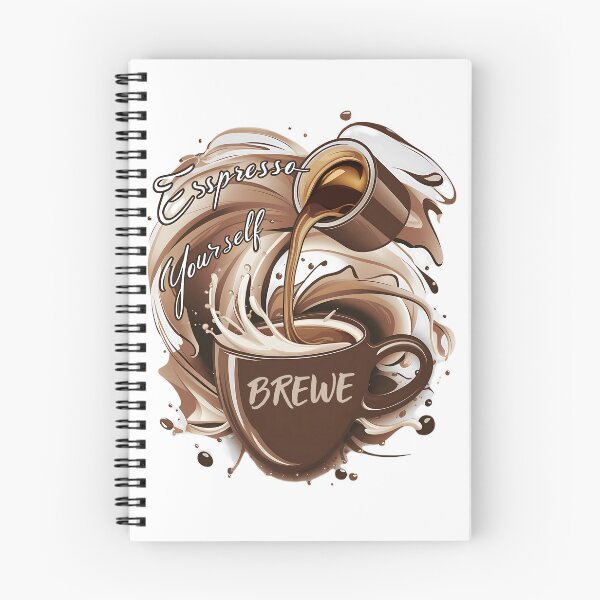 Item preview, Artistic Espresso Essence, Coffee Brewing designed and sold by TrendyGraphTees.
