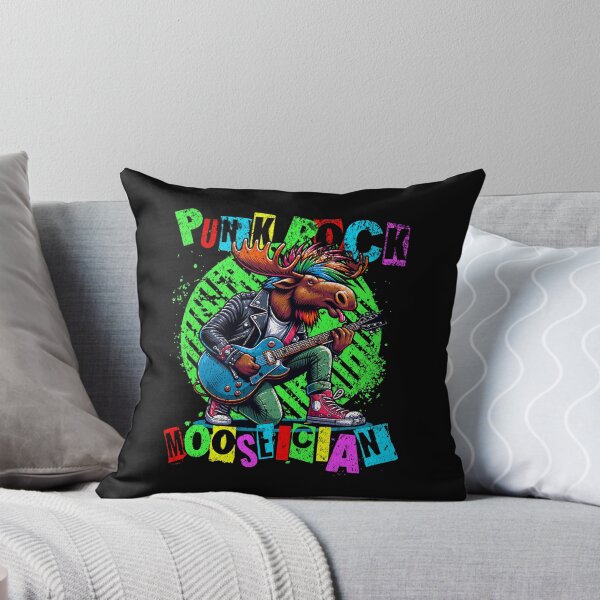 Item preview, Punk Rock Mooseician - Punk Moose playing guitar designed and sold by SpecialtiesShop.