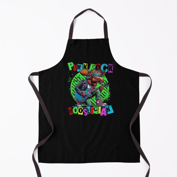 Item preview, Punk Rock Mooseician - Punk Moose playing guitar designed and sold by SpecialtiesShop.
