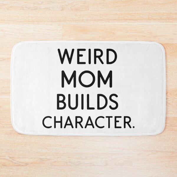Item preview, Weird Mom Builds Character designed and sold by BRROOLY.
