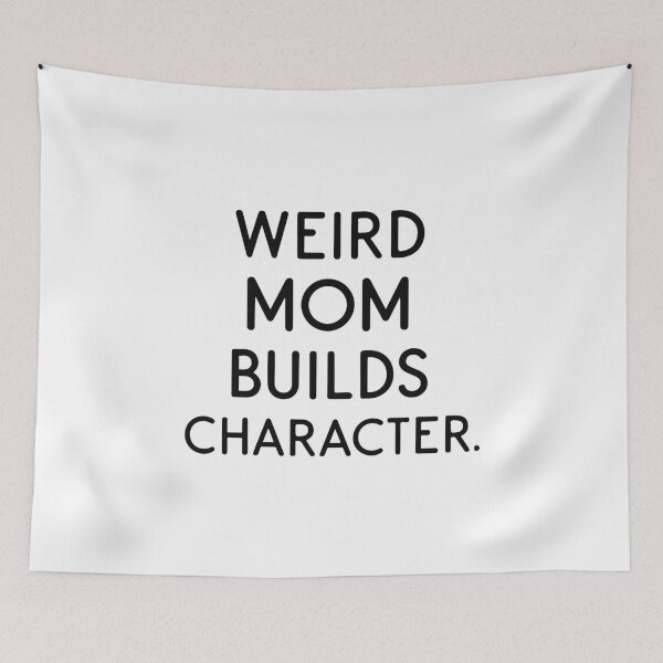 Item preview, Weird Mom Builds Character designed and sold by BRROOLY.