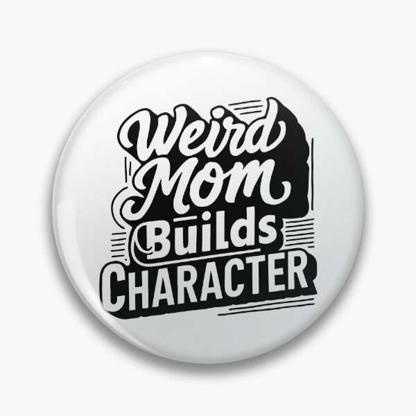 Item preview, Weird Mom Builds Character designed and sold by BRROOLY.