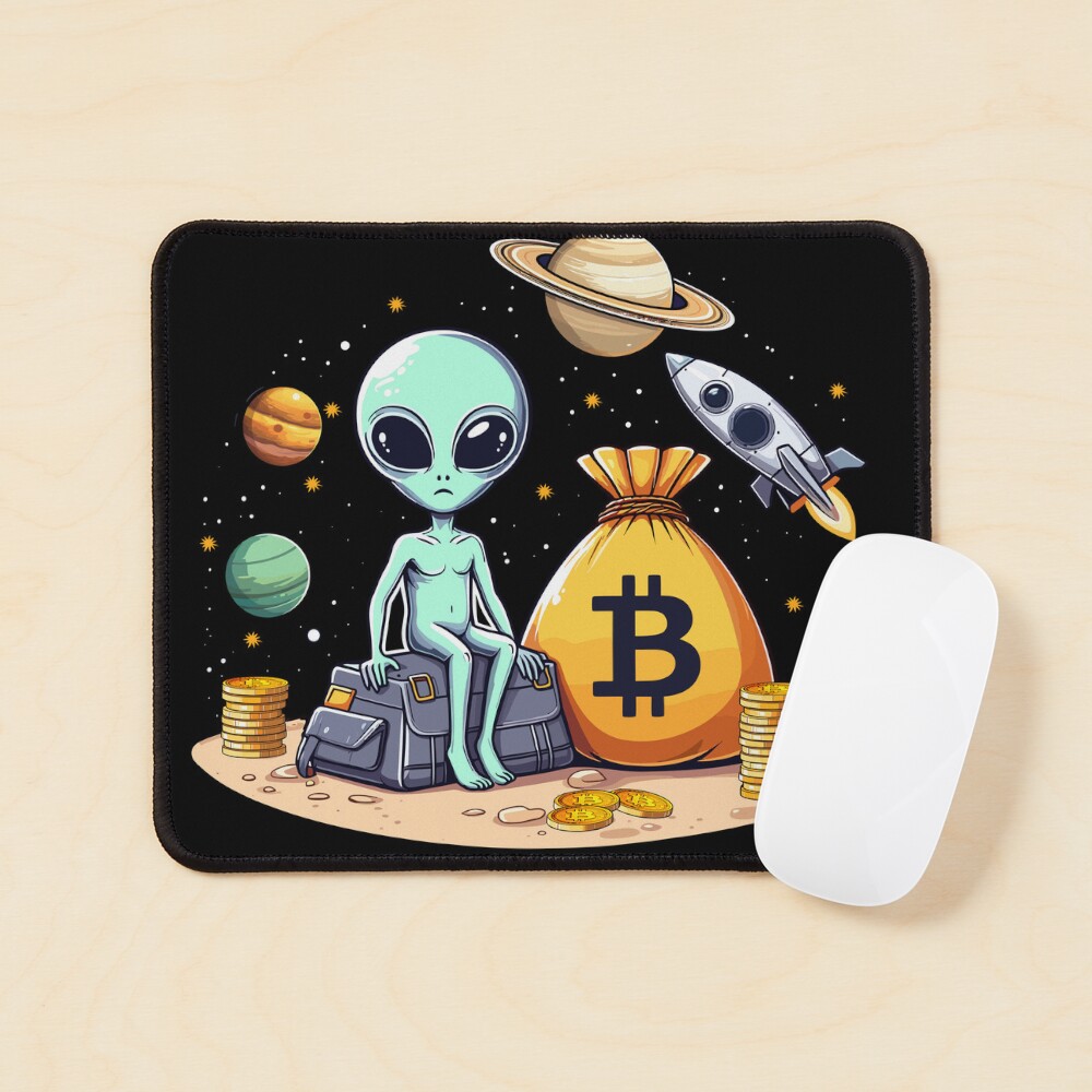 Item preview, Mouse Pad designed and sold by CryptoFunMerch.