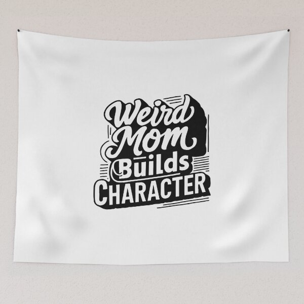 Item preview, Weird Mom Builds Character designed and sold by BRROOLY.