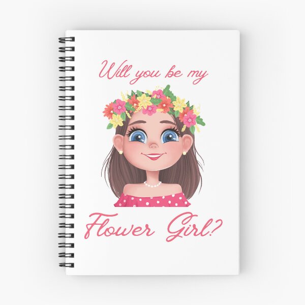 Item preview, flower girl proposal pink cute designed and sold by mariana83.