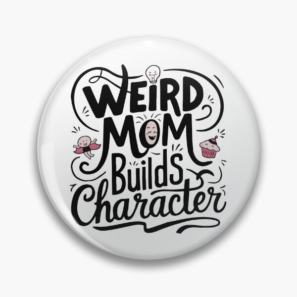 Item preview, Weird Mom Builds Character designed and sold by BRROOLY.