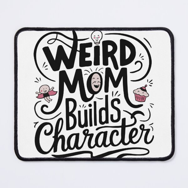 Item preview, Weird Mom Builds Character designed and sold by BRROOLY.